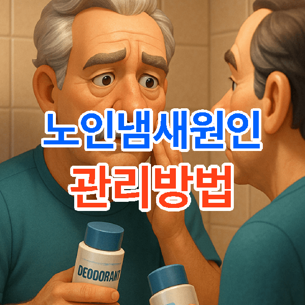 노인 냄새의 원인 관리하는 방법