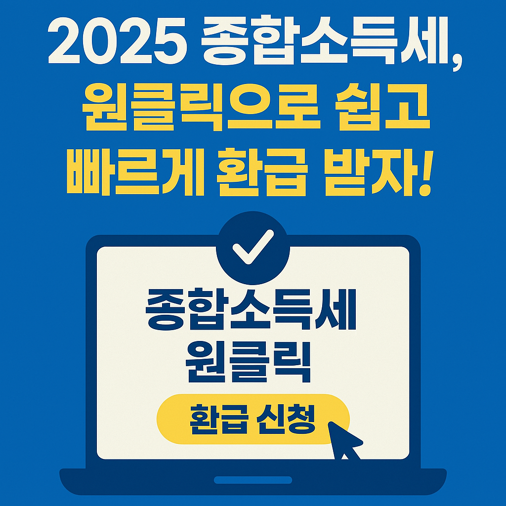 종합소득세원클릭서비스
