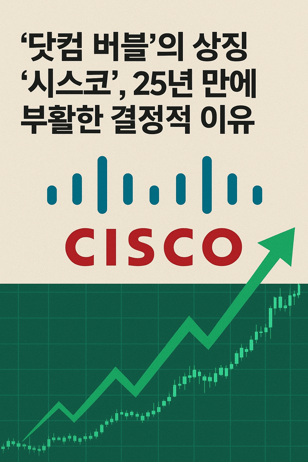 닷컴 버블의 상징 시스코 관련 이미지