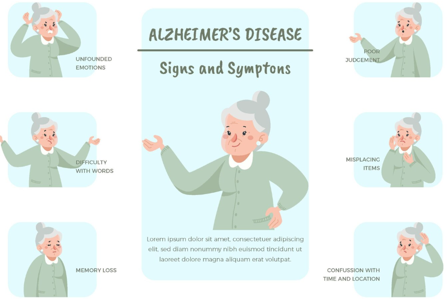 활기찬 모습을 보이는 할머니의 여러 가지 모습