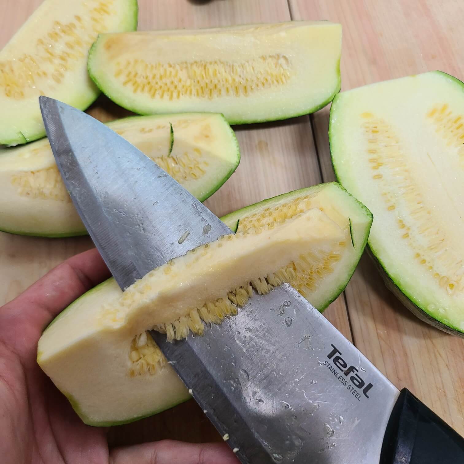 호낙 나물 볶음 만드는법 애호박 볶음 레시피 애호박 손질