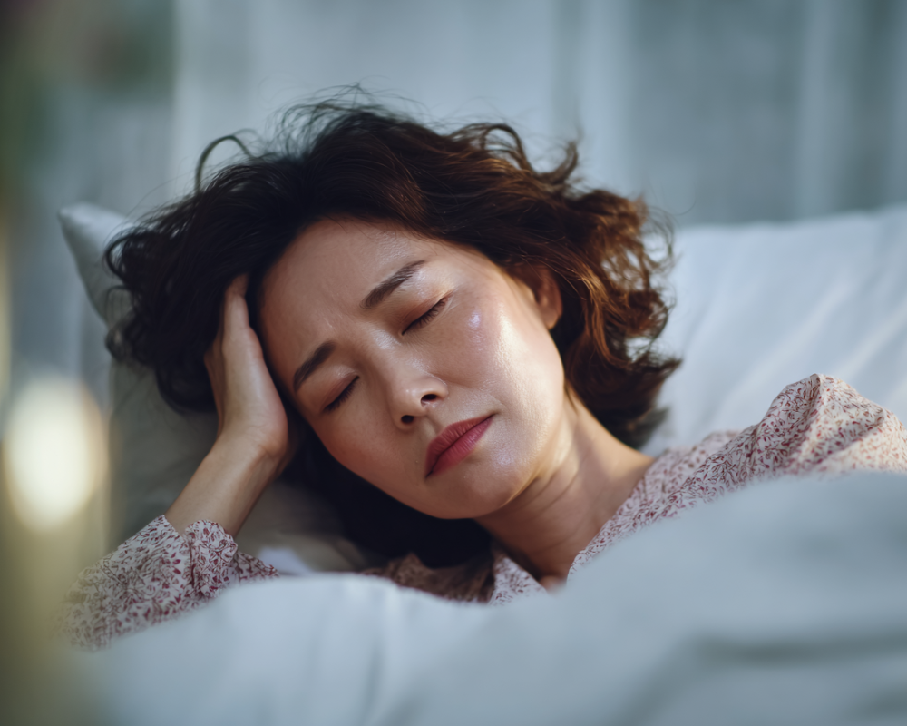 불면증 
수면 장애 
대상포진 발병 위험
중년 여성 건강