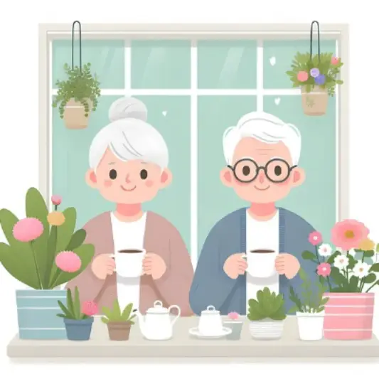 퇴직 후 연금소득으로 생활하는 부부