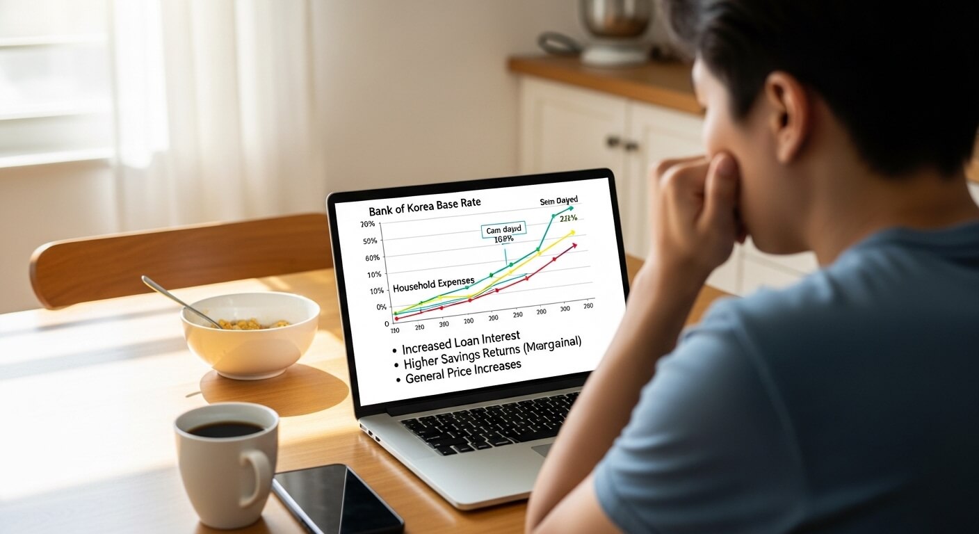 한국은행 기준금리 변화가 내 실생활 경제에 미치는 영향 분석
