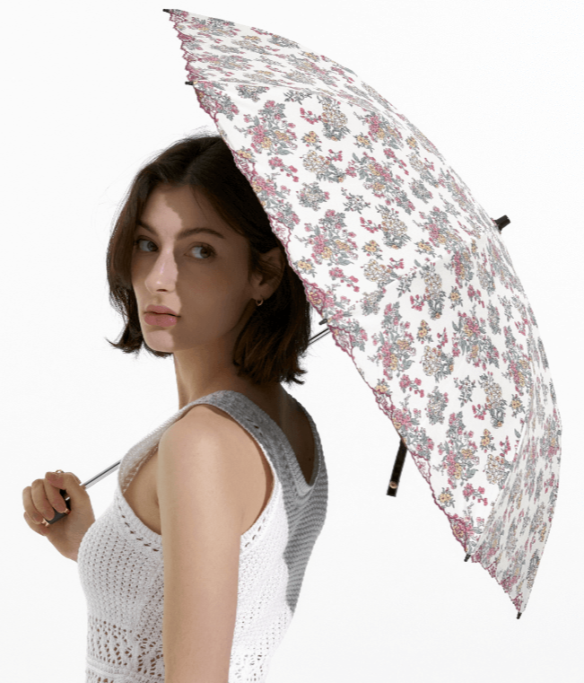 닥스 핑크플라워 양우산