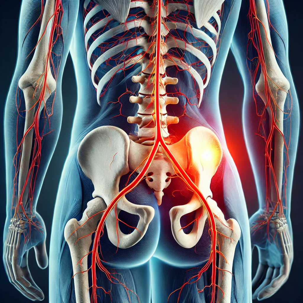 좌골신경통 사진