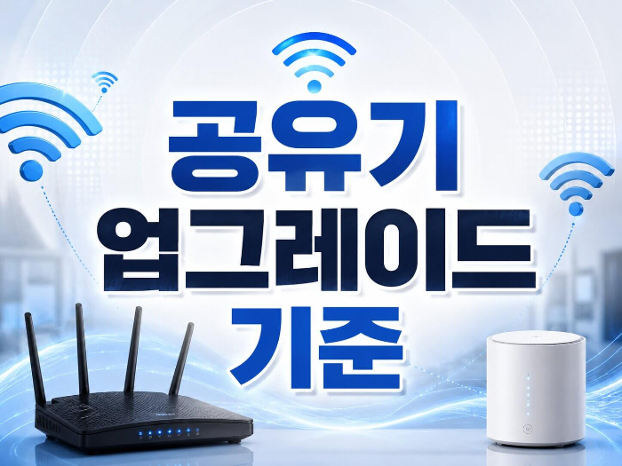 공유기 업그레이드 기준
