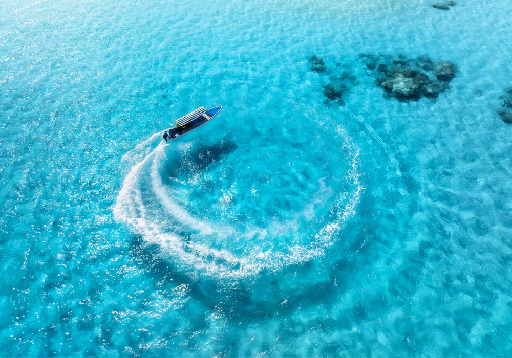 몰디브 블루라군 바다전경