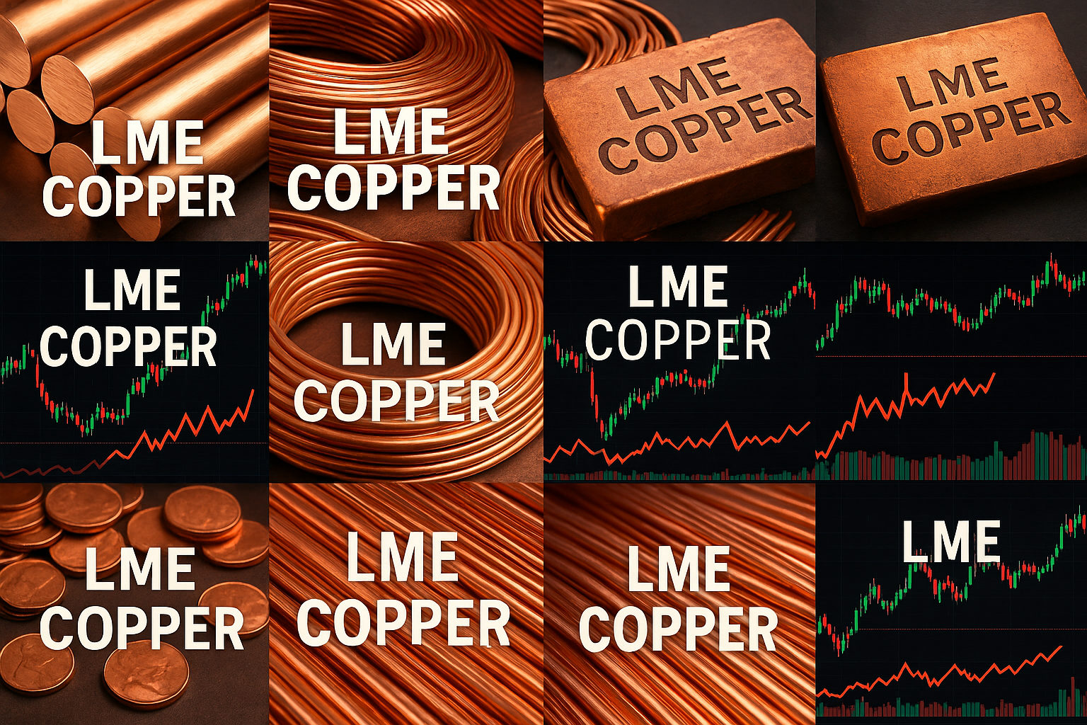 LME 구리 산업 이미지