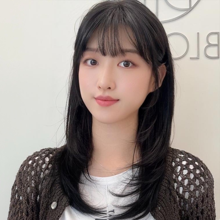 미디움 레이어드컷 관련 이미지