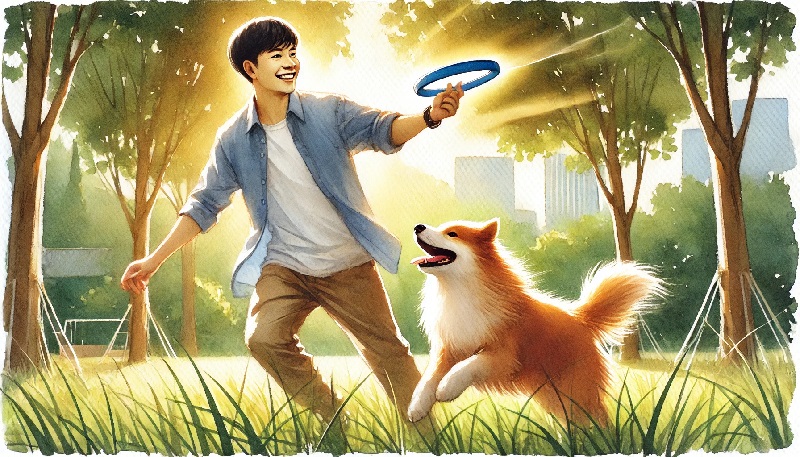 강아지와 함께하는 삶의 긍정적인 변화