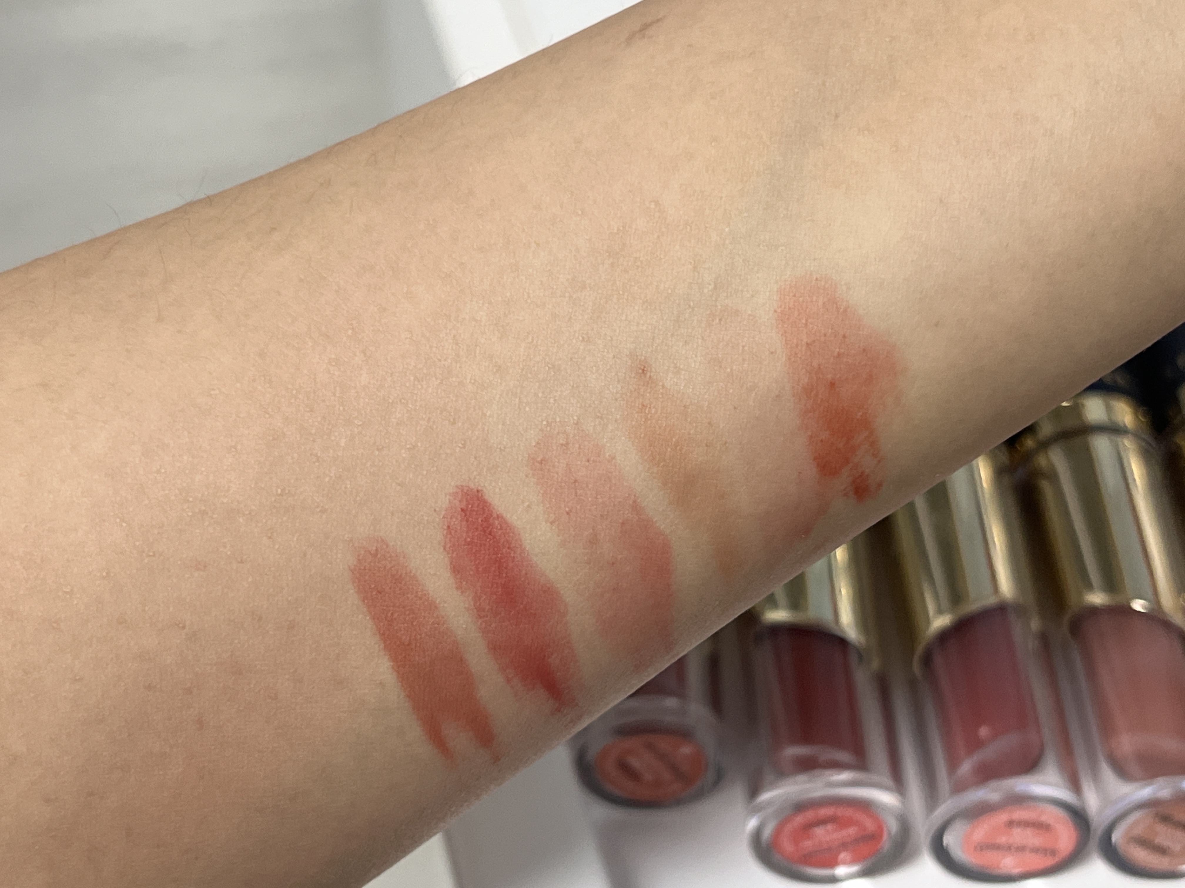 포렌코즈 틴트 발색