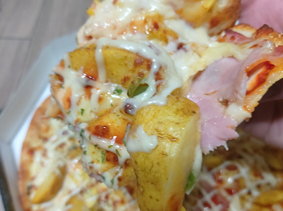 토핑폭탄 포테이토 피자