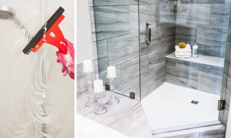 샤워부스 물때 얼룩 방지 방법