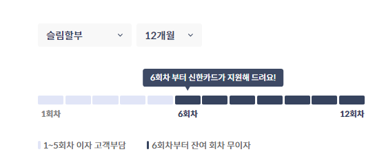 신한카드 부분무이자2