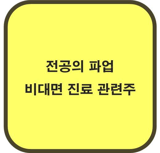 전공의 파업 비대면진료 관련주 6종목