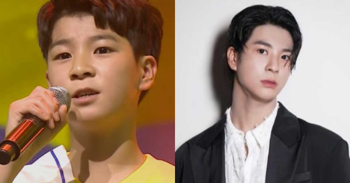 정동원 어릴 때와 현재