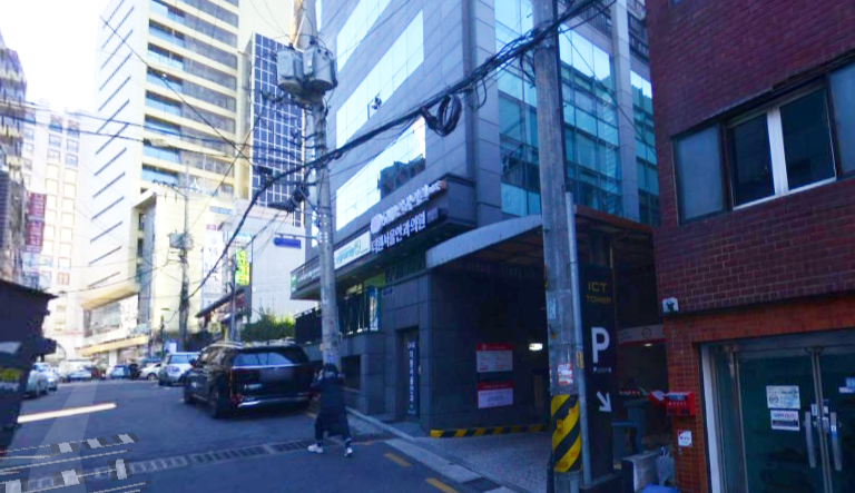 신사역 AJ파크 ICT 타워 주차장