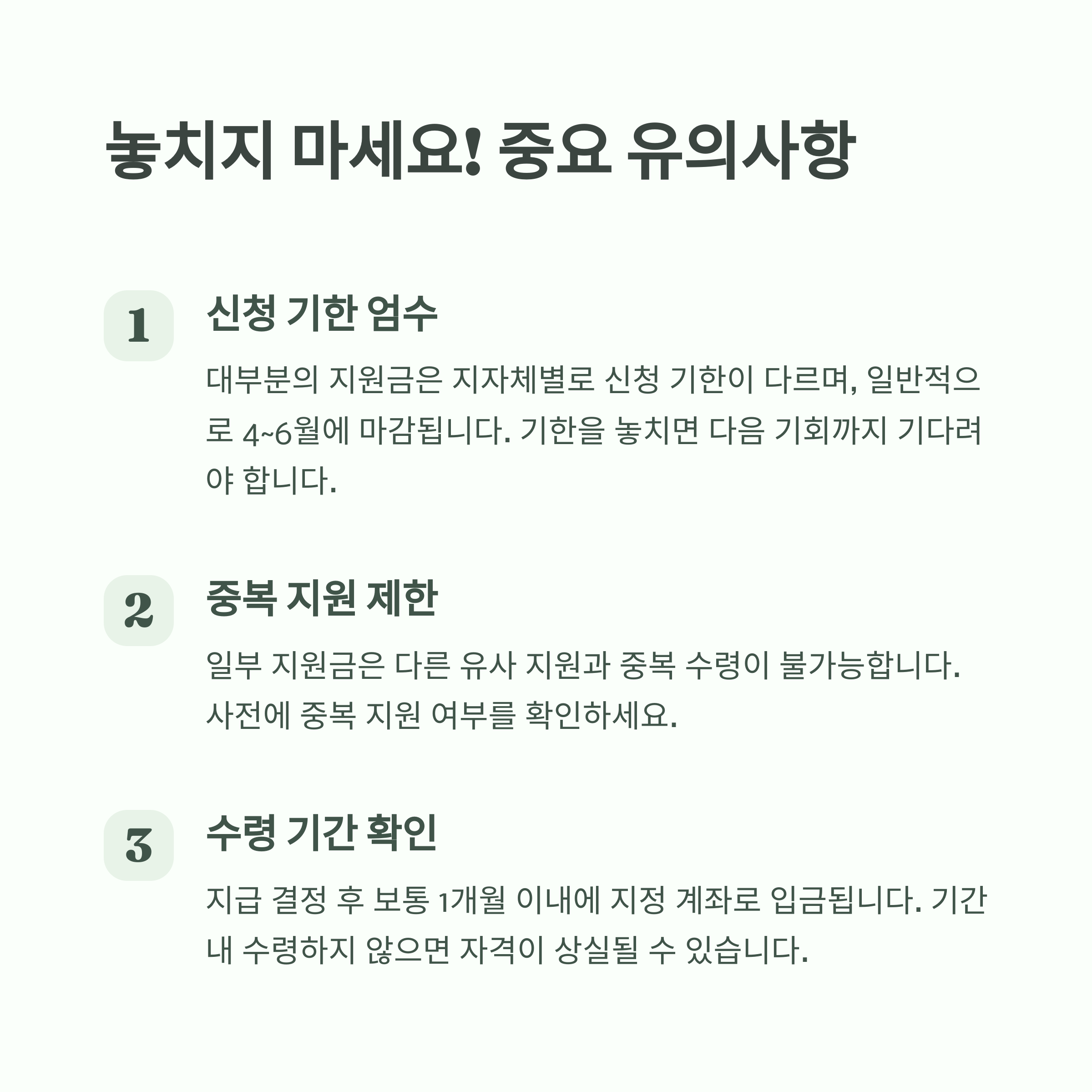 2025년 정부지원금 신청 자격, 나도 받을 수 있을까?