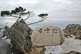 금수산 등산코스 지도