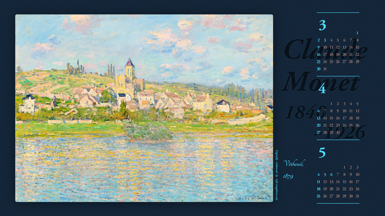 07 베퇴유 B - 2025년4월 노트북배경화면