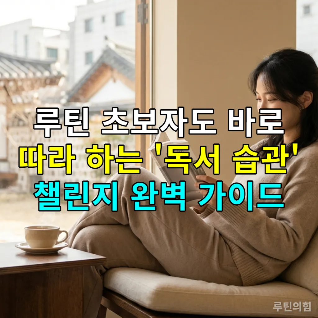 따뜻한 햇살이 드는 한국 카페에서 편안하게 책을 읽는 젊은 여성