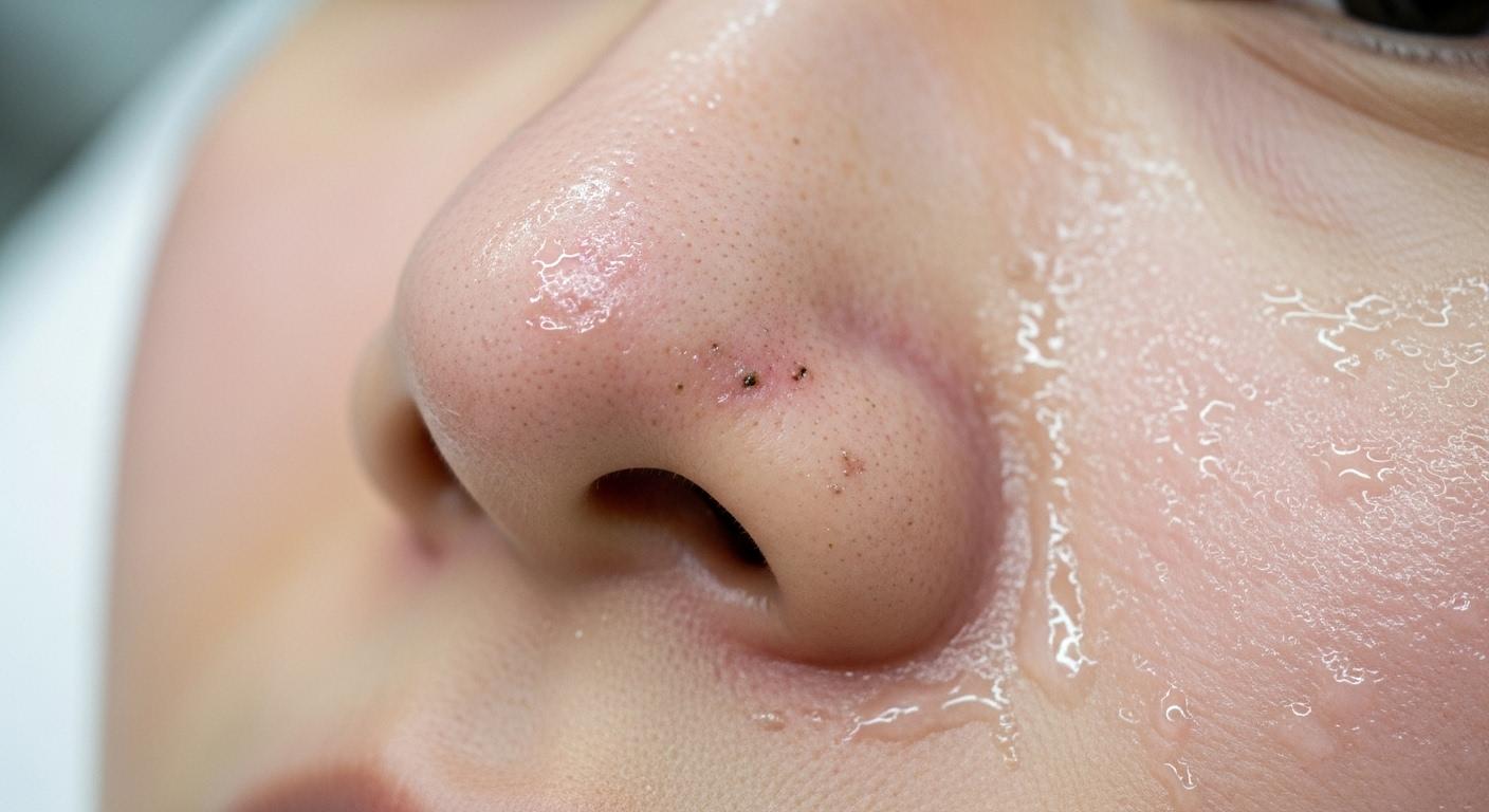 검버섯 레이저 치료 후 관리