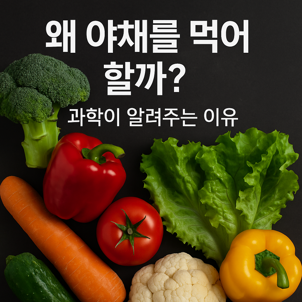 왜 야채를 먹어야 할까요?