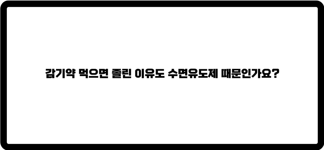수면유도제