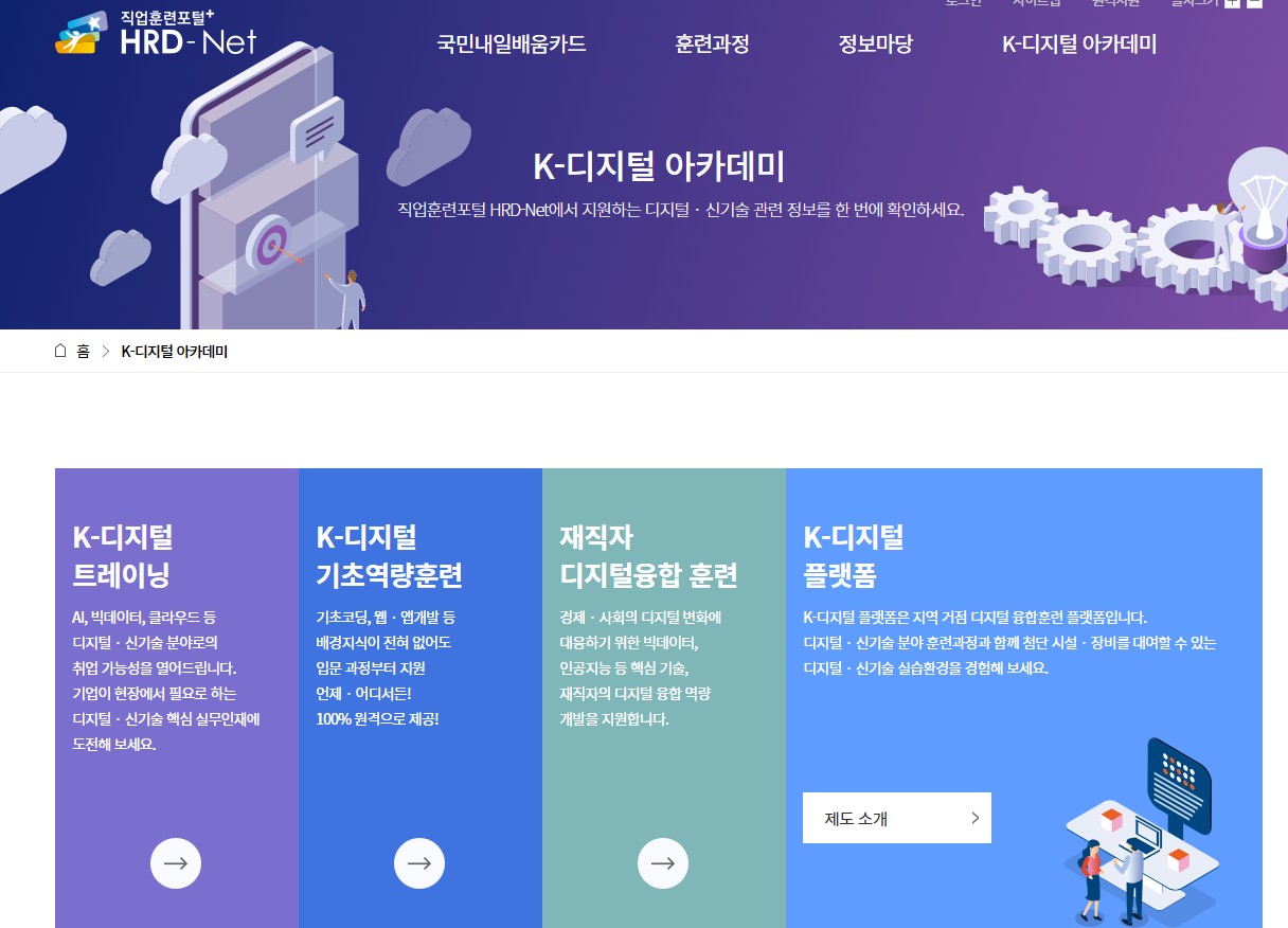 내일배움카드 사용법