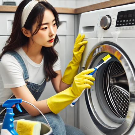 세탁기 냄새 제거 방법