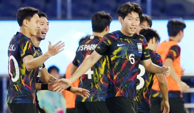 한국 대표팀의 4강전 준비