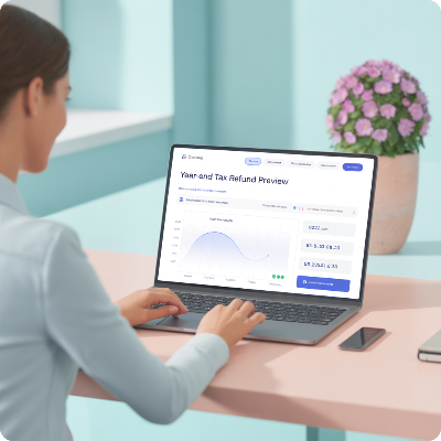 연말정산 미리보기 이미지