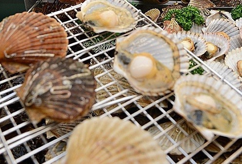 포항 죽도시장 우리 캠핑 왔어요 해산물 판매 국내산 캠핑용 조개 바지락 가리비 구이 맛집 추천