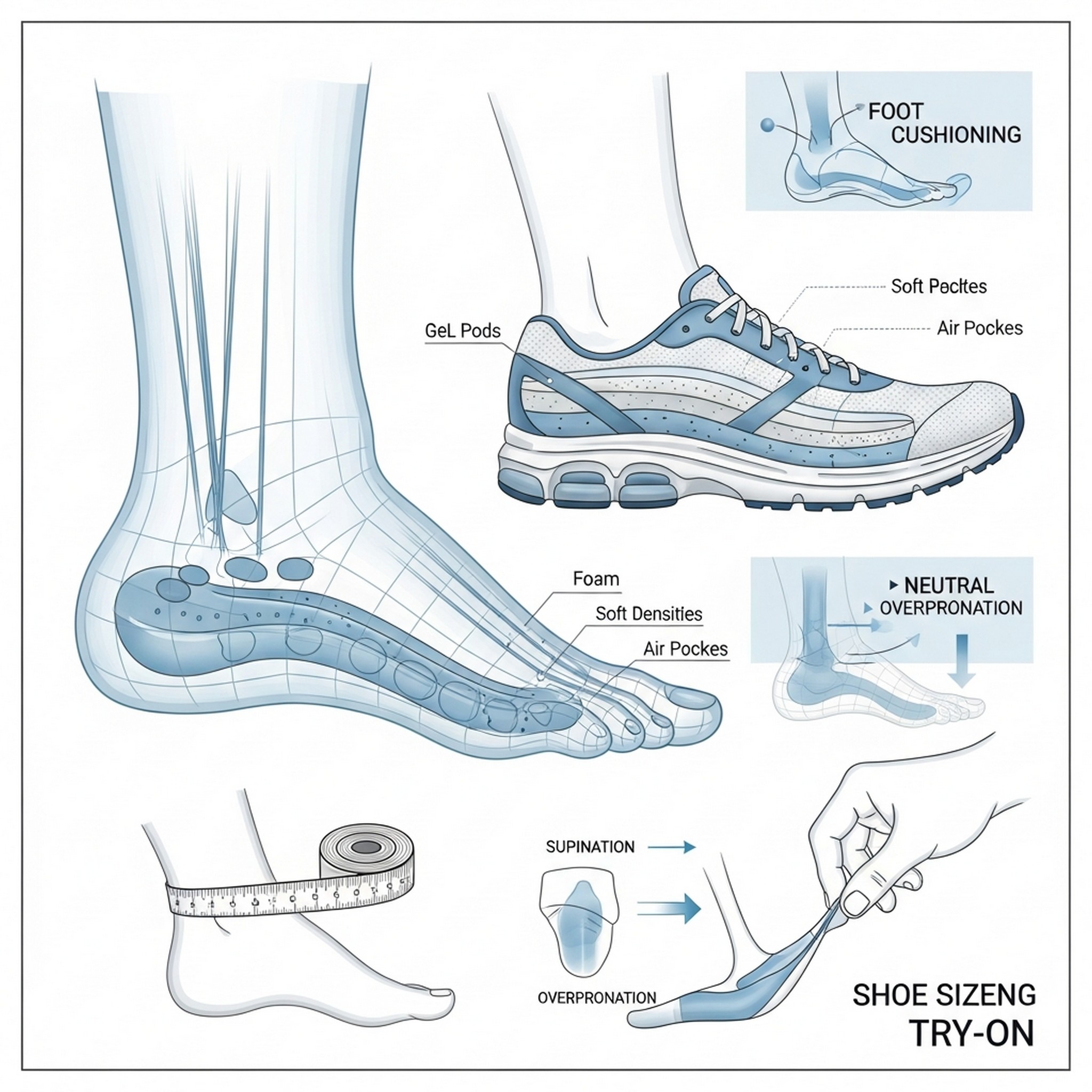 러닝화 착용 비교