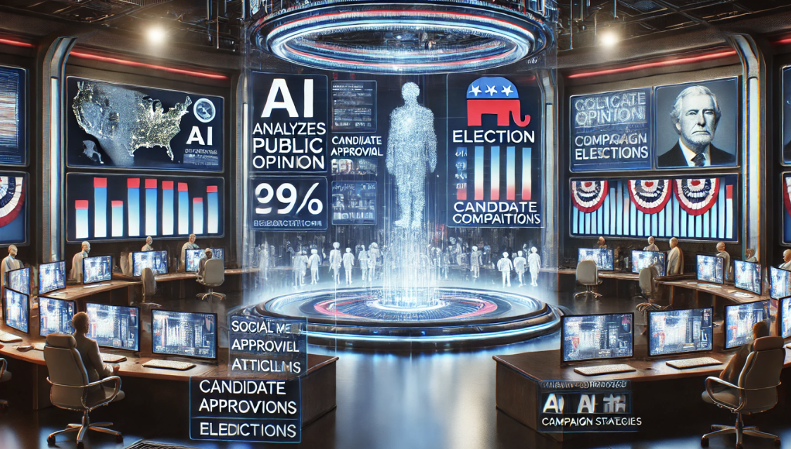 AI 기반 여론분석 원리, AI의 선거 캠페인 최적화 방법, AI 활용에 따른 윤리적 문제와 한계