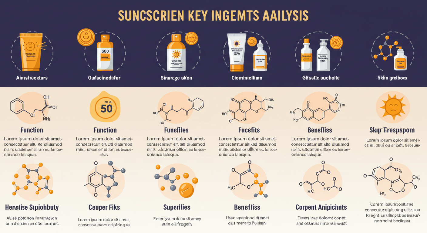 썬크림 주요 성분