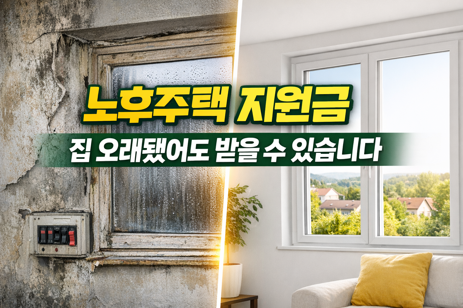 주택 리모델링 전후 비교 썸네일 이미지