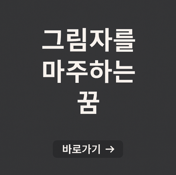 그림자를 마주하는 꿈