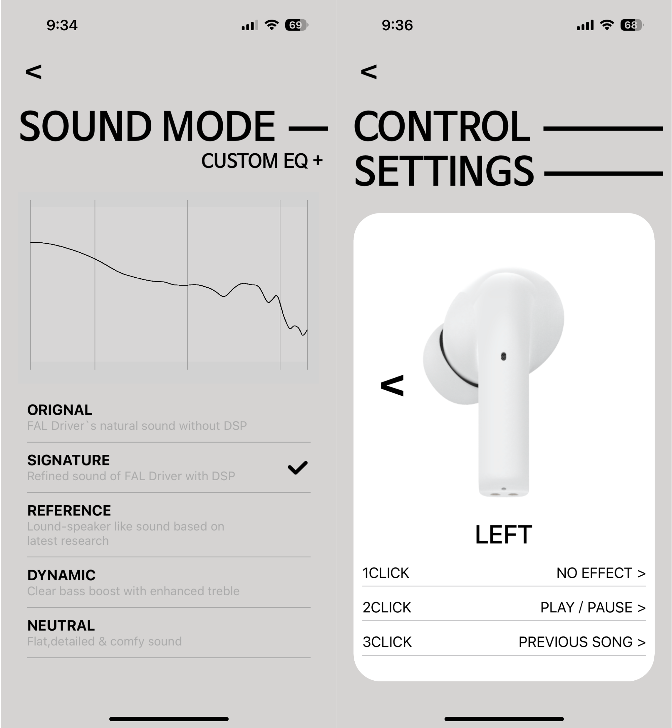 프로젝트 리파인 QCY T18R 앱