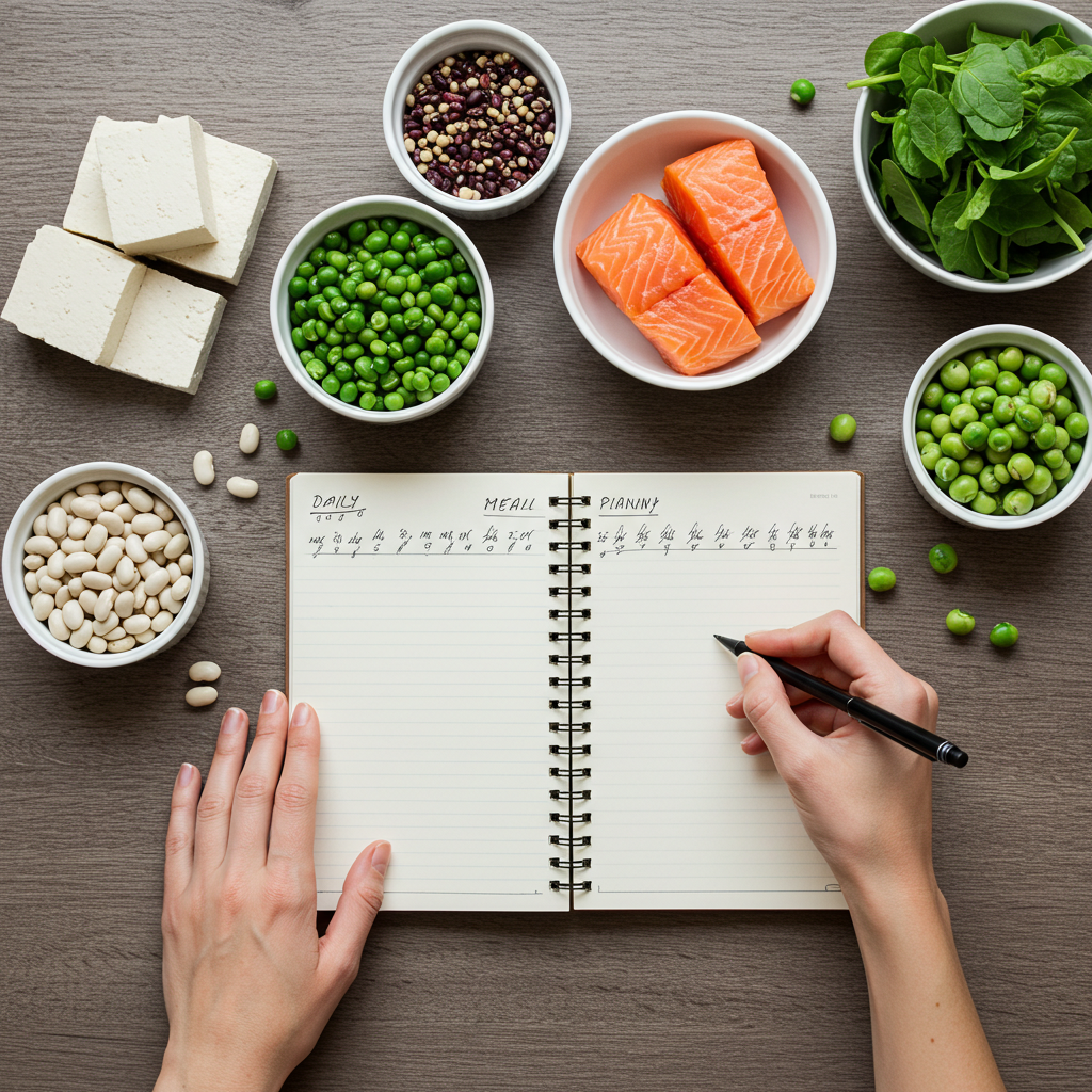 나이별 단백질 식단 계획 및 실천 방법