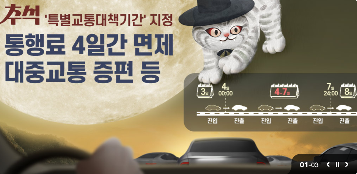 고속도로 통행료 무료기간 &amp;#44;적용구간&amp;#44; 이용방법