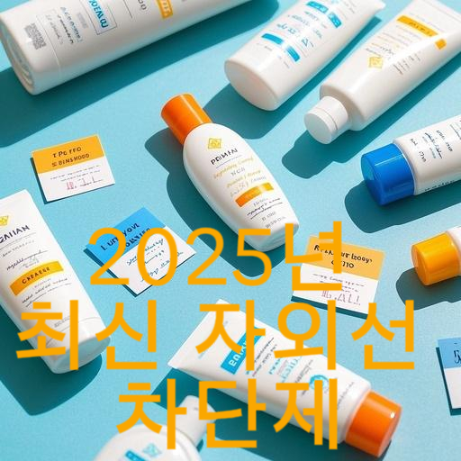 2025년 최신 자외선 차단제 성분 트렌드