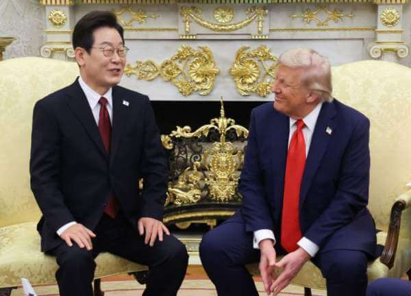 이재명 대통령과 트럼프 대통령