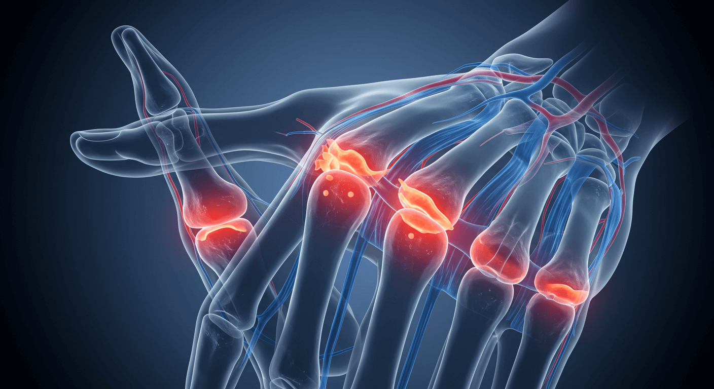 손가락 관절염 초기 증상과 치료