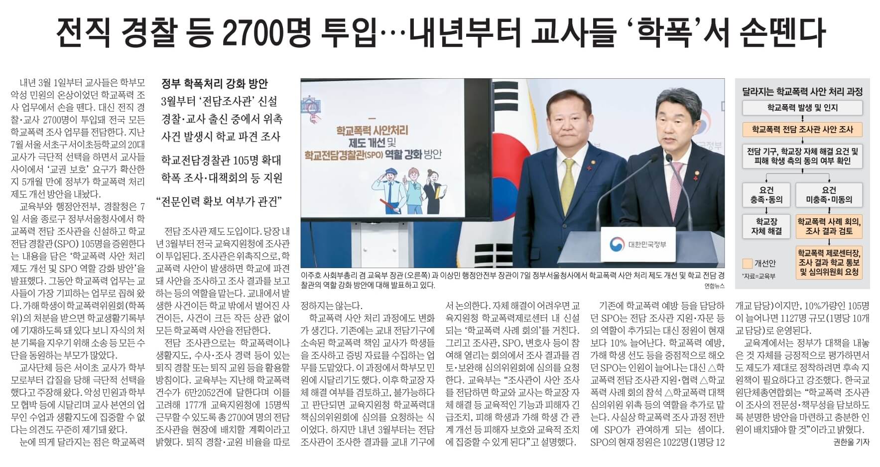 12월 8일 금 신문스크랩