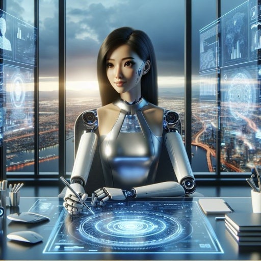 ai인공지능 일하는 모습