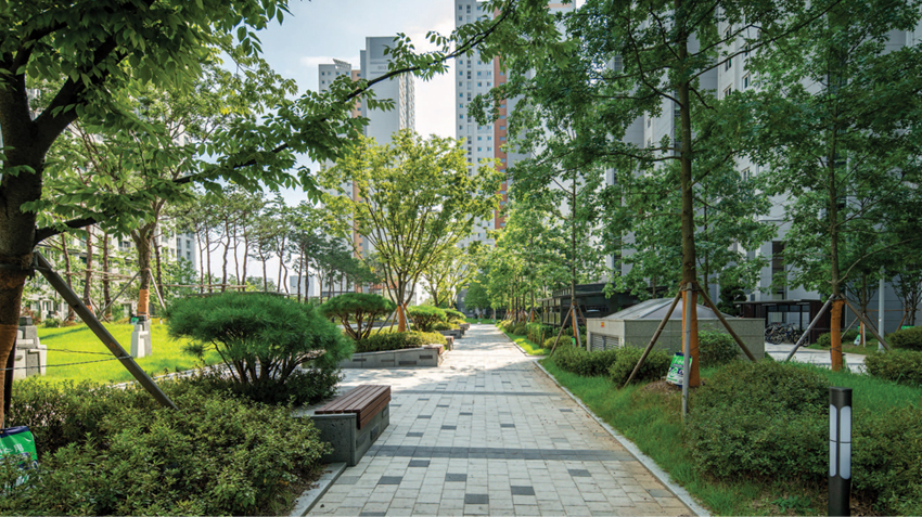 아파트 녹지 공원