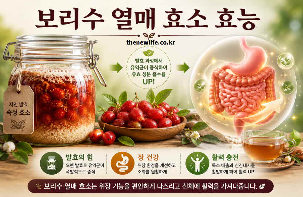 보리수 열매 효소 효능