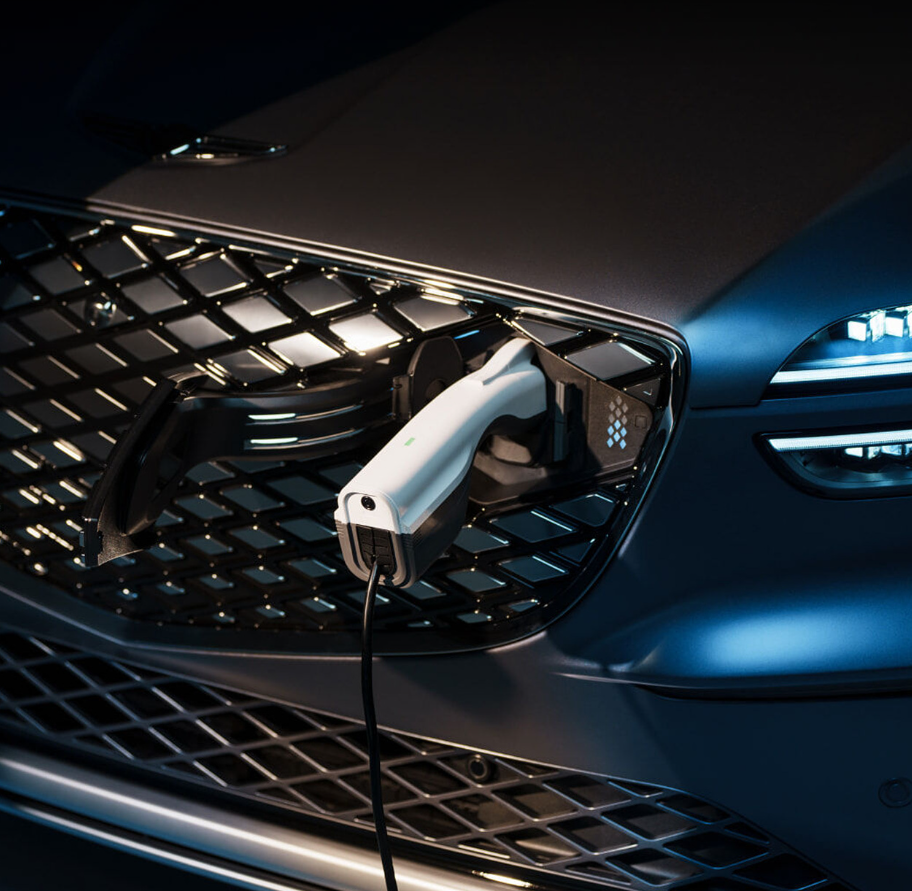 충전하고 있는 모습